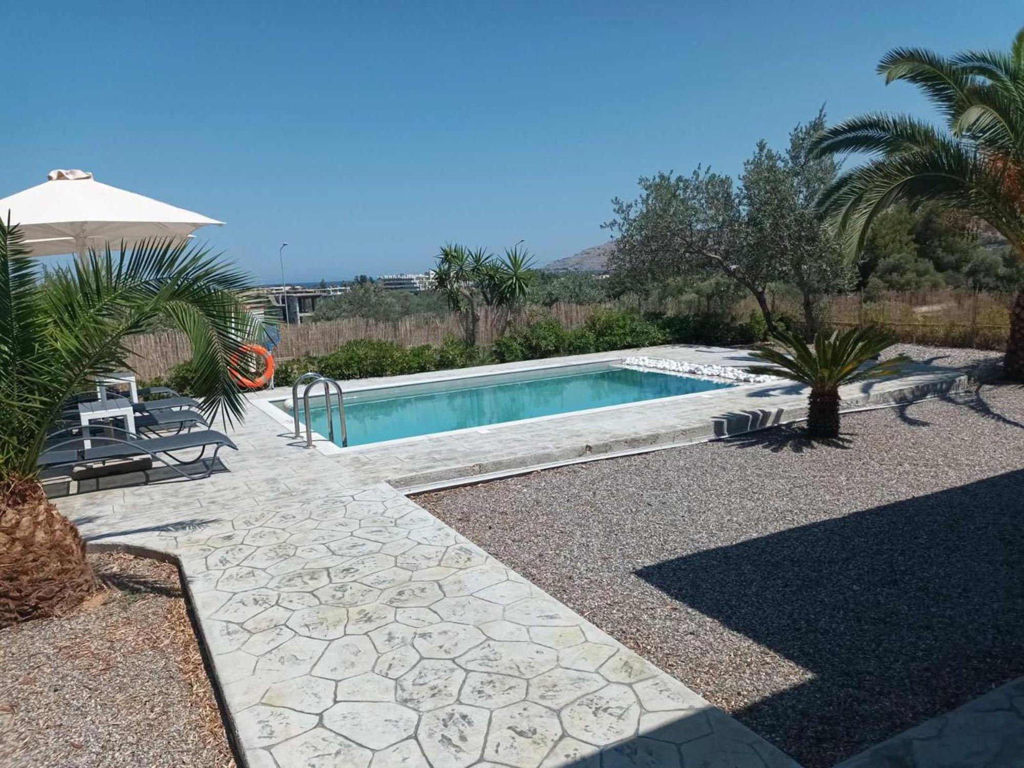 Evgenias Olive House Villa Kalathos Exteriör bild
